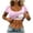 Pink, variant on Tqcoqu Womens Short Sleeve Shirts with Built in Bra Summer Basic T-Shirts Workout Yoga Tops Athletic Shelf Bra Tops Padded,Army Green Women's S-XXL