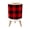Color 1, variant on Small Trash Can with Lid Green Pine Tree Forest White Woodland 1.8 Gallon Dog Proof Trash Can Round Garbage Can Waste Bin Wastebasket for Bathroom Bedroom Living Room