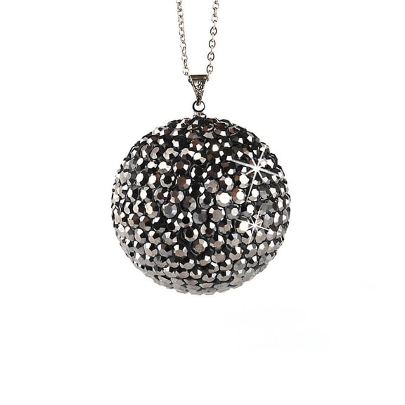 Car Rearview Mirror Pendant Bling Crystal Ornament for Rearview Mirror, Small Hanging Decor, No Impact Driving Vision, Gift