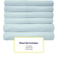 thumbnail image 4 of Piece Thread Count Egyptian Quality Deep Pocket Bed Sheet Set Pillow Cases Queen, 4 of 9