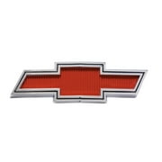 1967-1968 Chevrolet and GMC Truck Grille Emblem, Bowtie, Red, Sold as Each