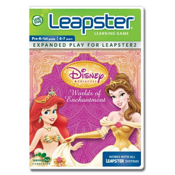 LeapFrog Leapster Apprendre Jeu Disney Princesse Mondes d'Enchantement