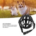 thumbnail image 3 of Dog Helmet For Small Dogs, Pet Motorcycle Helmet Hat With Ear Holes Adjustable Belt  Hat For Puppy Riding, 3 of 8