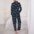 thumbnail image 3 of Bingfone Womens Pajama Sets Sea Turtles Swimming Print,Long Sleeve Loungewear Pajamas Set-XX-Large, 3 of 8
