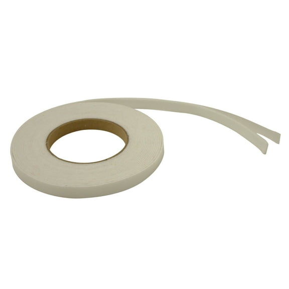 JVCC Acrylic Craft Felt Tape [1mm thick felt] (ACF-06): 1/2 in. x 25 ft. (White)
