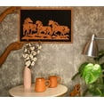 thumbnail image 2 of Sowpeace Handcrafted Terracotta Running Horse Wall Art Decor, 2 of 7