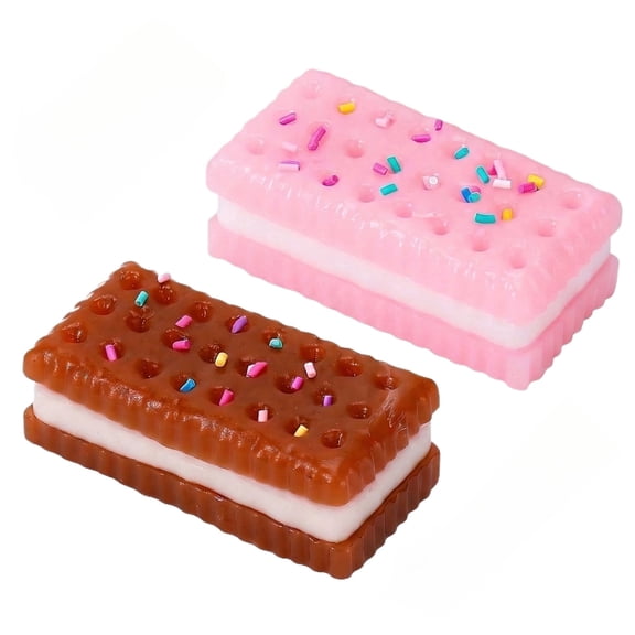 Squishy Stress Relief Ice Cream Sandwich Fidget Sensory Anxiety Relief Calming Teens Adults Desk Pocket Travel Party Favor Gift