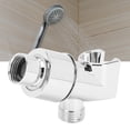 thumbnail image 3 of Tee Shower Head Bracket Holder 360 Degree Rotation Shower Head Bracket, Shower Head Holder , Adjustable Shower Arm Mount for Home Bathroom Use Bathroom Supplies, 3 of 8