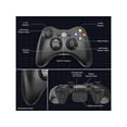 thumbnail image 3 of Wireless Controller Compatible with Xbox 360 2.4GHZ Gamepad Joystick Wireless Controller Compatible with Xbox 360 and PC Windows 7,8,10,11 with Receiver - Black, 3 of 7