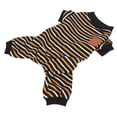 thumbnail image 3 of Pijamas para perros a rayas, suave, exquisito, cuello alto, pijamas para perros de 4 patas para sesiones fotográficas y fiestas M, 3 of 5