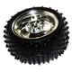 thumbnail image 1 of 2wd/4wd rueda de coche 85x31mm neumático rueda Robot DIY RC juguete robótico Kit Plata, 1 of 7