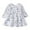 White, variant on Toddler Girls Dresses Long Sleeve Print Casual Spring Dress Fall Clothes Size 3-4T