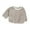 Coffee, variant on Newborn Infant Baby Girls Boys Long Sleeve Pullover Casual Crewneck Striped Color Block Shirts Cotton Jumpers Tops