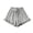 Gray, variant on SYMOID Womens Waffle Knit Lounge Shorts with Ruffle Hem, High Waisted Relaxed Fit Elastic Drawstring Casual Shorts, Heather Gray,Size S
