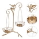 thumbnail image 2 of 1 candelabro decorativo de escritorio, soporte para velas, decoración única., 2 of 7