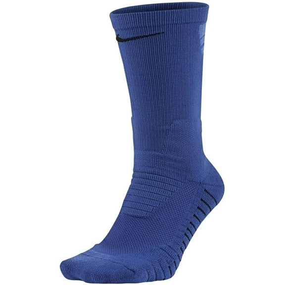 Nike Vapor Crew Socks (blue, SM (Women's Shoe 4-6))