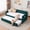 Emerald, variant on Demi Bonn Twin Upholstered Daybed Frame with Trundle, Twin Size Sofa Bed for Bedroom Living Room Guest Room, Wood Slat Support, Beige