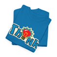 thumbnail image 3 of Think Skate Classic Logo Red Bulb 90s 00s Board Retro T Shirt Print - Sapphire / XL, 3 of 5
