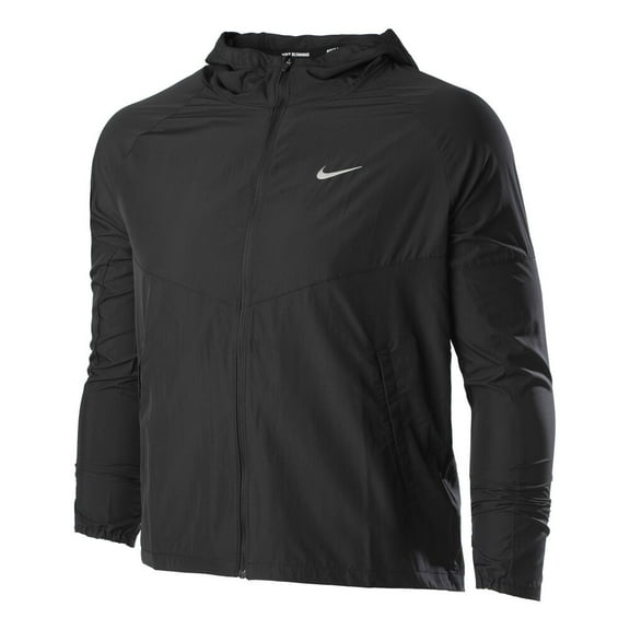 Nike Miler Men's Repel Full Zip Light Running Jacket Medium Black