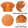 thumbnail image 3 of TOPTIE Kids Apron and Chef Hat Set, Adjustable Cotton Child Cooking Kitchen Apron, S-XXL-Orange-XL, 3 of 6