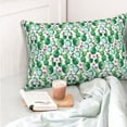 thumbnail image 4 of Honeii Cactus Plants Print Pillow Cases,Plush Throw Pillow Covers,Decorative Pillowcase for Sofa, Couch, Living Room-20"x30", 4 of 6