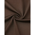 thumbnail image 5 of DARING DIVA Women's Side Slit Yoga Harem Pants S Coffee, 5 of 5