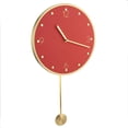 thumbnail image 3 of Clock, Simple Wall Clock, Durable Modern For  Red, 3 of 8
