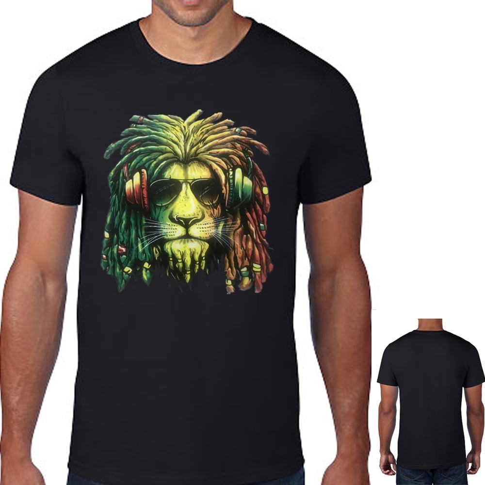 rasta lion shirt