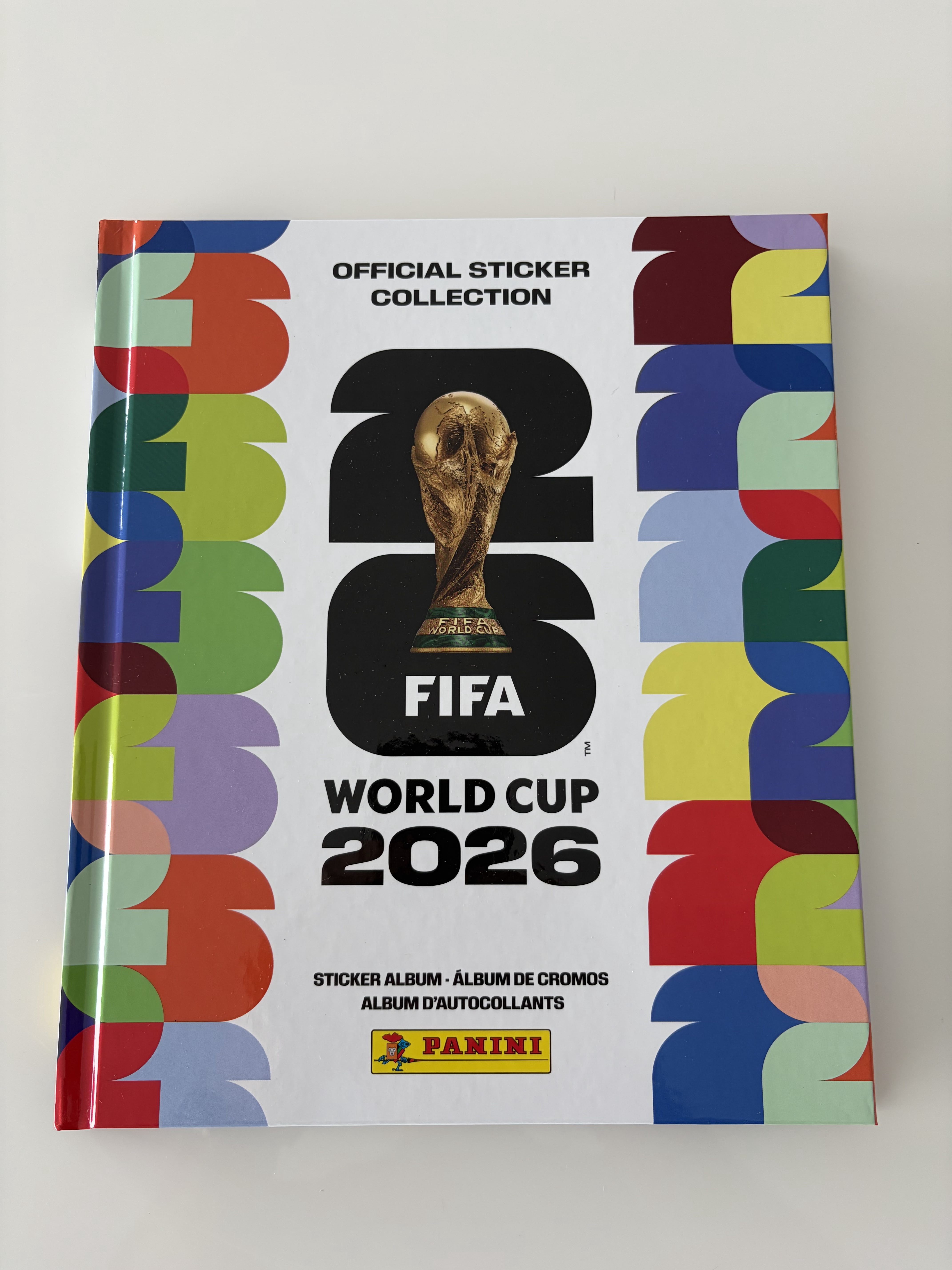 FIFA® World Cup 2026 PANINI® Collection - Limited Edition Hard Cover Album and 1 Box with 50 Sticker Packets