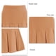 thumbnail image 5 of Vestido corto plisado de cintura alta para mujer, vestido plisado con cintura elástica de Color puro para verano, primavera y otoño, 5 of 5