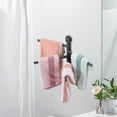 thumbnail image 4 of Toallero con ventosa: Toallero giratorio con ventosa sin taladro para pared de baño - Toallero ajustable de 4 barras para superficies lisas, 4 of 7