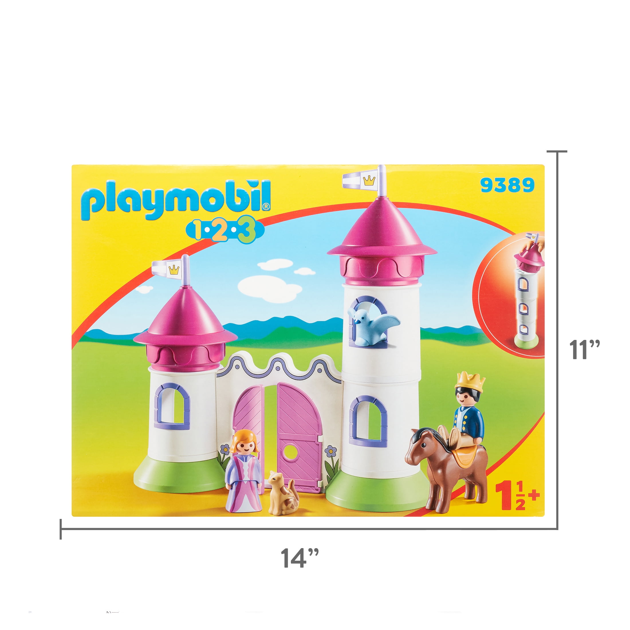 Playmobil 9389-123 Castle with Stackable Towers NEW!! 