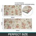 thumbnail image 7 of Pioneer Flower Floral Print Pattern Kitchen Rugs Sets Of 2,Anti Fatigue Kitchen Mat Rugs Non Slip Washable,Decorative Kitchen Floor Mats for Kitchen,Sink,Laundry,17"x30"+17"x47", 7 of 7