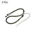 thumbnail image 3 of Unique Bargains Jade Ropes Nylon Cord Necklace Holder Strings Emerald Rope, Army Green 5 Pack, 3 of 6