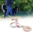 thumbnail image 1 of Pet Chest Straps for Indoor Outdoor Walking and Training – Adjustable Leather Straps for Cats and Dogs with Comfortable Polyester Design, 1 of 5