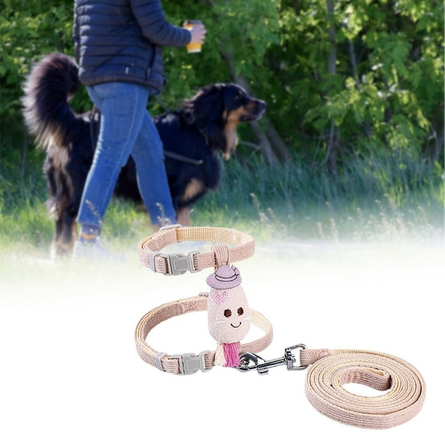 Adjustable Pet Chest Straps for Cats and Dogs Durable Leather Design for Walking and Training Comfortable Polyester Material Suitable for Indoor and Outdoor Activities