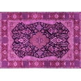 thumbnail image 1 of Ahgly Company Indoor Rectangle Persian Pink Traditional Area Rugs, 2' x 5', 1 of 4