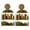A, variant on Fiaya Women Classic Books Shelves Drop Dangle Earrings, Bookcase Studs for Women, Creative Librarian Teacher Graduation Jewelry (A)