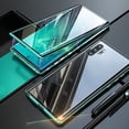 thumbnail image 1 of Funda magnética protectora 360 para Samsung Galaxy, carcasa trasera de cristal lateral para S23, S22 Ultra, S21, S20 FE, S9, S10, Note 8, 9, 10, 20 Lite Plus, A72, novedad, 1 of 4
