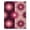 Pink, Pattern 1, variant on ODIKA 4'x6' Machine Washable Non-Slip Area Rug, Geometric Burgundy High Traffic Rug, Pink, 977826