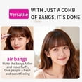 thumbnail image 6 of Mini Hair Straightener for Bangs, 2026 New Mini Cordless Straightener, USB TypeC Rapid Heating Styling Brush, Portable Hair Straightener for Travel, Office, Gym and Quick Touch-Ups, 6 of 10