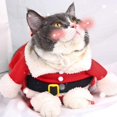 thumbnail image 3 of Cat Dog Funny Santa Cosplay Costume Christmas Santa Soft Comfortable Costume Accessories Dress Up Supplies, 3 of 8