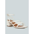 thumbnail image 6 of Right Pose Faux Leather Block Heel Sandals, 6 of 10