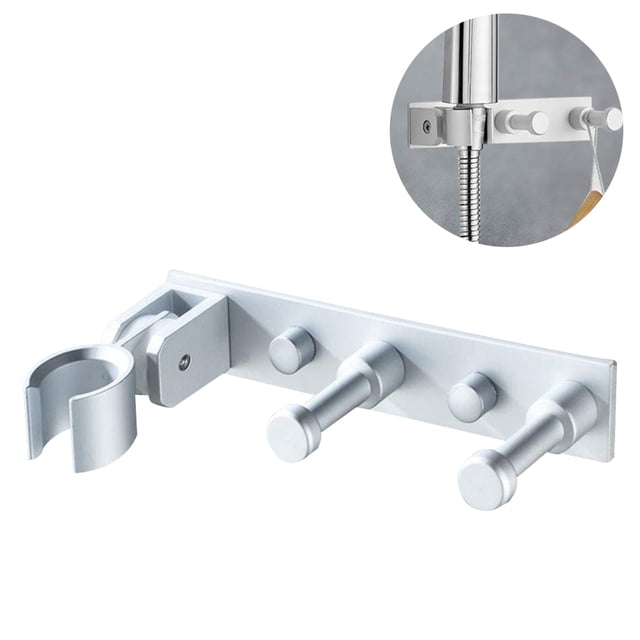 soporte de brazo de ducha ajustable con soporte universal de gancho Vhermosa 220973-3