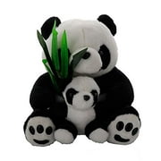 cute Naive Panda Stuffed Animal - Soft Plush Toys for All Ages - great for Nursery, Room Decor, Bed - Measures 16 inch ...