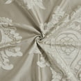 thumbnail image 6 of Nanshing Therese Rod Pocket Light Filtering Traditional Curtain Set, Beige, 42" x 84", 6 of 6