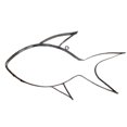 thumbnail image 1 of Barrel-Art Fish1 Suspendu Décor Mural de Poisson Tropical, 1 of 1