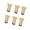 Gold, variant on 6pcs Adjustable Bed Risers With Antislip Base Load-Bearing Replacement Leg Furniture Leg Extenders for Beds And Tables