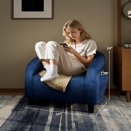 ataujin comfy accent chair ergonomic product