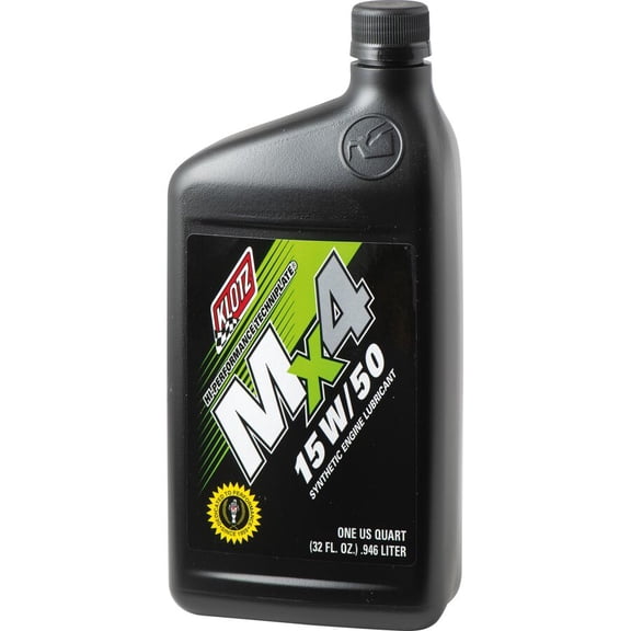 Klotz Lubricants KL-880 MX4 Techniplate Synthetic 4T Oil - 15W50 - 1qt.